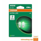 Osram ŽARNICA W5W 2825ULT-2BL ULTRALIFE 12V W2.1X9.5d 2BL