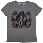 Guns N Roses Hell Group Grey L Ženske Majica