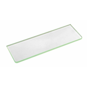 Steklena polica 500 x 100 x 8 mm, mlečno steklo - 500.00 - 24 - Steklo - Vijaki/lepilo - Sapho - 500x100x8 mm - Polica