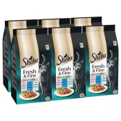 Sheba Fresh & Fine vrecice za macke, piletina, pastrva i losos 6 x (6x50 g)