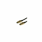 Roline GOLD DisplayPort kabel v1.2, DP-DP M/M, 10m, crno/zlatni