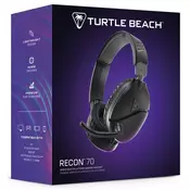 Turtle Beach Recon 70 žične slušalke črne barve za PC & PS5 & PS4 & Xbox Series & Xbox One & Switch