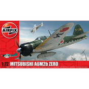 Klasično letalo A01005 - Mitsubishi Zero A6M2b (1:72)