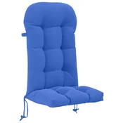 Vidaxl Blazina za stol Adirondack PUTTEN 100% poliester Kraljevo modra