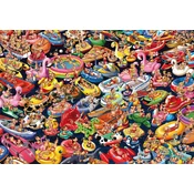 Grafika - Puzzle Ruyer: Naj živijo boje - 1 000 kosov