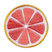 shumee Našitek rezine grenivke 2,4 - samolepilna podlaga - vezen našitek/značka/emblem