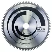 Bosch List kružne testere Multi Material 254 x 30 x 3,2 mm; 96 2608640451, 254 x 30 x 3,2 mm; 95