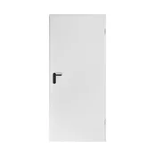 Pocinkan vratni element s podbojem bel 750 mm x 2000 mm x 55 mm DIN desno
