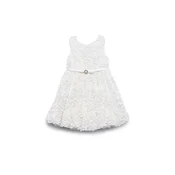 Abel & Lula Elegantna obleka 5050 Bela Regular Fit
