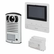 364613 KOMPLET VIDEO DOMOFONA 5 V16B/LINEA 2000 IP54 IK10 BREZ VTIČA LE364613