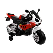LEAN CARS Otroški motor BMW S1000RR na akumulator (rdeč)
