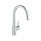 GROHE kuhinjska armatura enoročna Start Loop OHM sink C-spou