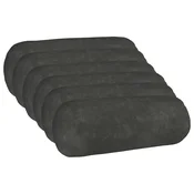 vidaXL Prevleka za blazino 6 pcs HEERLEN Antracit O 15 x 40 cm