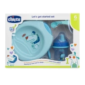 Chicco Lets Get Started 6m+ Blue Set 3 Pieces