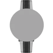 HUAWEI HUAWEI EasyFit Black Vegan Leather Composite Strap, (5000193025)