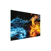 shumee STEKLENA REZALNA DESKA 30x22 FIRE