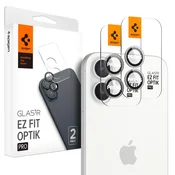 Spigen Glass tR EZ Fit Optik Pro 2 Pack, crystal clear - iPhone 16 Plus