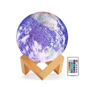 Nočna svetilka v obliki Zemlje - Earth 15cm RGB