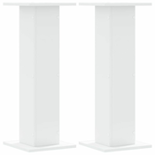 Stalci za biljke 2 kom bijeli 30 x 30 x 80 cm konstruirano drvo