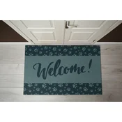 tulup.si Predpražnik za hodnik Welcome Home pasje tačke 150x100 cm