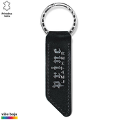 Princ Leather Kožni privezak, Crni