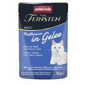 Animonda Mačja hrana Vom Feinsten Adult Raffinesse Jelly - piščanec in losos - 85 g