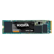 Kioxia EXCERIA NVMe 500 GB notranji M.2 PCIe NVMe SSD 2280 M.2 NVMe PCIe 3.0 x4 trgovina na drobno LRC10Z500GG8