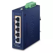 PLANET 10/100/1000T 802.3at PoE + Unmanaged Gigabit Ethernet (10/100/1000) Power over Ethernet (PoE) Blue