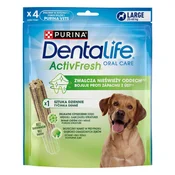 slomart PURINA Dentalife Active Fresh Large - Dentalni prigrizek za pse - 142g