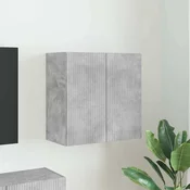vidaXL TV stenska omara Betonsko siva 59,5 x 31 x 60 cm
