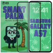 5D kaljeno steklo s polnim lepilom za pametno dlan za Samsung Galaxy A57 5G