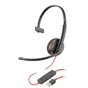 Poly Blackwire 3210 Monaural USB-A Headset 80S01AA
