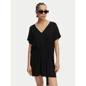 Liu Jo Beachwear Obleka za na plažo VA5164 JS360 Črna Relaxed Fit