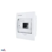 Schelinger Nadometna razdelilna omarica IP40 s 6 moduli in N+PE sponko BM-A80-RDP-IP40-NPE-06P