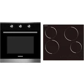Koncar Set ugradbena pecnica UPO658DM/ploca UK604KMK - UGS-3