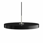 Črna LED zatemnitvena viseča svetilka s kovinskim senčnikom o 43 cm Asteria Plus Medium – UMAGE