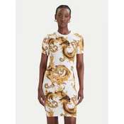 Versace Jeans Couture Vsakodnevna obleka 80HAO939 JS553 Bela Slim Fit