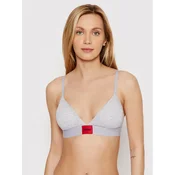 Hugo Trikotni nedrček Triangle Red Label 50469647 Siva