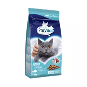 Prevital Suha hrana za mačke Adult, Tuna, 1.4 kg