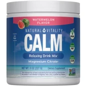 Natural Vitality Calm Magnesium Relaxing Drink Mix, magnezij, lubenica, 226 g