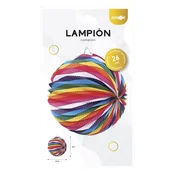 JUNIOR obojeni papirnati lampion, 26 x 22,5 cm, A798