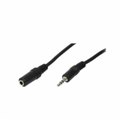 Kabel Audio 3,5mm M => 3,5mm Ž podaljšek 10m LogiLink (CA1056)
