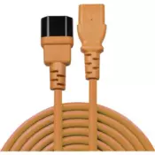 shumee Lindy 2M podaljševalni kabel C14 do C13, oranžen, 30475