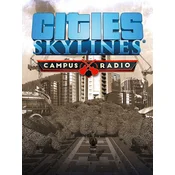 Paradox Interactive DLC Cities: Skylines - Campus Radio (Rusija)