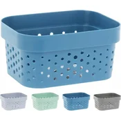 Koopman Univerzalna plastična košara za shranjevanje, različne barve, 1,7 l, 1 kos.