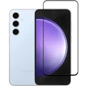 GS 3D kaljeno steklo za Samsung Galaxy S24 FE, črn okvir