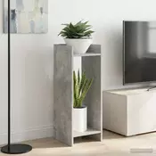 Stalak za biljke s policom 2 pcs Betonsko Siva 30 x 30 x 80 cm