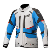 Motociklisticka jakna Alpinestar Andes Drystar Honda sivo-crna-plavo-crvena