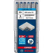 Bosch EXPERT SDS plus-7X burgija za udarne bušilice od 5 x 50 x 115 mm, 30 delova 2608900178