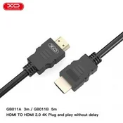 XO HDMI kabl GB011A 4K/ 3 m/ crna